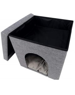 Домик для кошек Alois серый 40x38x38см Trixie