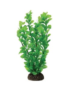 Искусственное растение для аквариума Людвигия зеленая 10 см пластик керамика Laguna