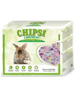 Наполнитель для грызунов Chipsi гипоаллергенный комкующийся 5 л Carefresh