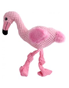 Мягкая игрушка для собак Фламинго розовый 38 см Petstandart