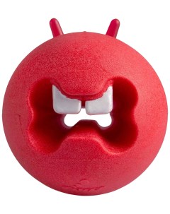 Игрушка для собак Fred Treat Ball мяч для лакомств массажный красная 6 4 см Rogz