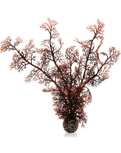 Искусственное растение для аквариума Малиновый морской веер средний пластик 30см Biorb