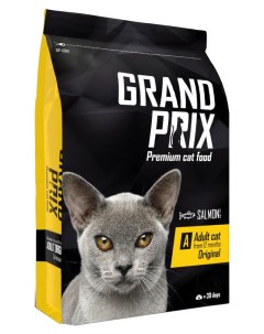 Сухой корм для кошек Adult Original лосось 8 кг Grand prix