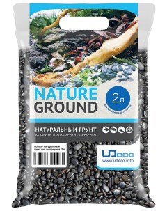 Грунт для аквариума River Dark 6 8 мм 2 л Udeco