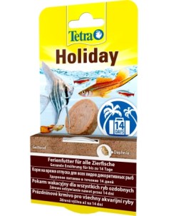 Корм для рыб Min Holiday для отпуска на 14 дней гель 30 г Tetra