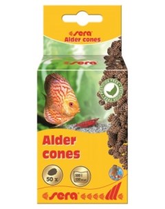 Ольховые сережки Аlder cones для аквариума 50 шт Sera