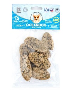 Лакомство для собак Крекеры из атлантической трески 40г Oceandog