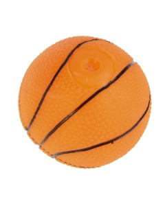 Игрушка для собак мяч баскетбольный резина 6 см Чистый котик