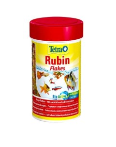 Корм хлопья для рыб RUBIN FLAKES для усиления окраски 100 мл х 2 шт Tetra
