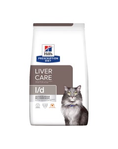 Сухой корм для кошек Prescription Diet l d Liver Care для печени курица 1 5кг Hill`s