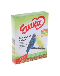 Сухой корм для волнистых попугаев с витаминами 500 г Ешка