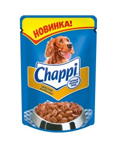 Влажный корм для собак мясное изобилие 100г Chappi