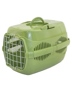 Контейнер для кошек и собак 33x49x32см зеленый Yami-yami