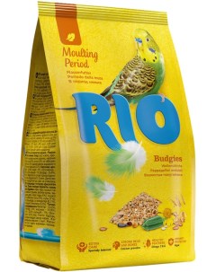 Сухой корм для волнистых попугаев BUDGIES в период линьки 10 шт по 500 г Rio