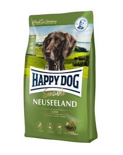 Сухой корм для собак Sensible Neuseeland ягненок 2 8кг Happy dog
