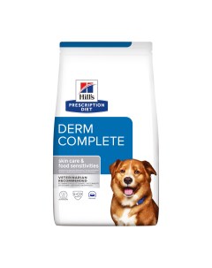 Cухой корм для собак Hills Prescription Diet Derm Complete при аллергии 1 5кг Hill`s