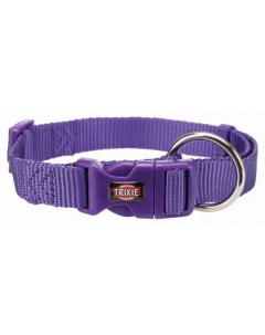 Ошейник для собак повседневный Premium 15 25 см 10 мм нейлон фиолетовый Trixie