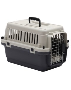 Контейнер для кошек и собак Departures Range 33x56x37см серый Petmode