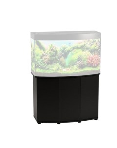 Тумба под аквариум с дверями Панорама 150 Черный Биодизайн