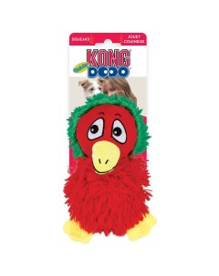 Мягкая игрушка для собак Птица DoDo красный 12 см Kong