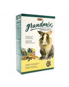 Сухой корм для кроликов GrandMix Coniglietti 3 кг Padovan