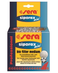 Наполнитель для внешних и внутренних фильтров Siporax Mini спеченое стекло 130 г Sera