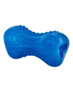 Жевательная игрушка для собак Yumz S косточка массажная для десен синяя 8 8 см Rogz