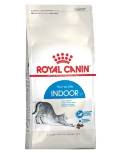 Сухой корм для кошек Home Life Indoor для домашних домашняя птица 4кг Royal canin