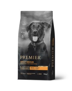 Корм для собак средних пород индейка 10 кг Premier