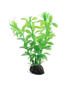 Искусственное растение для аквариума Гемиантус зеленый 20 см пластик Laguna