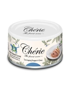 Консервы для кошек Cherie Hairball Formula тунец с люцианом 12шт по 80г Pettric