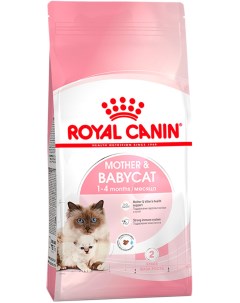 Сухой корм для котят и кормящих кошек Mother Babycat домашняя птица 0 4кг Royal canin
