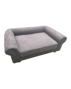 Лежак диван для собак Ноттингем серый 112х67х36 см Funtik-store
