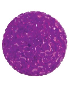 Мяч для кошек Зернистый пластик металл фиолетовый 4 1 см 30 шт Триол