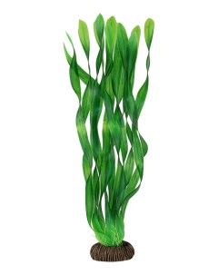 Искусственное растение для аквариума валиснерия спираль 34 см пластик керамика Laguna