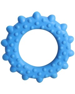 Жевательная игрушка для собак Солнышко из резины синее 8 5 см Триол