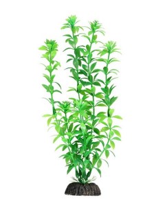 Искусственное растение для аквариума Гемиантус зеленый 30 см пластик керамика Laguna