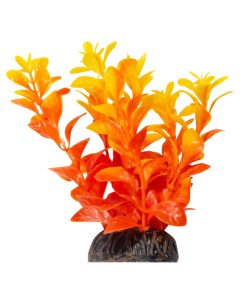 Искусственное растение для аквариума Людвигия ярко оранжевая 140 мм Laguna aqua
