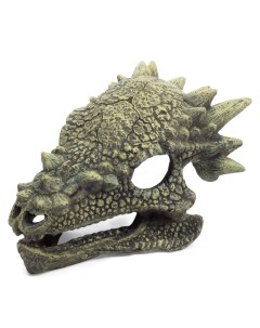 Грот для аквариума Голова дракона полиэфирная смола 15 3х11х7 5 см Laguna