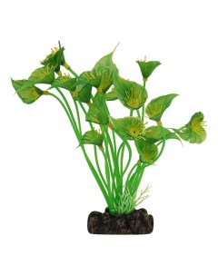 Искусственное растение для аквариума сингониум 18 см пластик керамика Laguna
