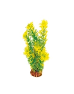 Искусственное растение для аквариума Амбулия желто зеленое 19 см Laguna