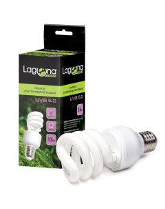 Лампа для террариума UVB 5 0 ультрафиолетовая 13 Вт Laguna