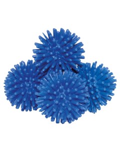 Мяч для кошек резина разноцветный 3 см 4 шт Зооник