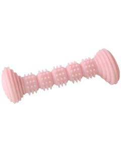Игрушка для собак Dental Гантель с шипами розовая 14 2 см Homepet