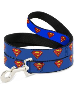 Поводок для собак Супермен полиэстер сталь синий 120 см Buckle-down