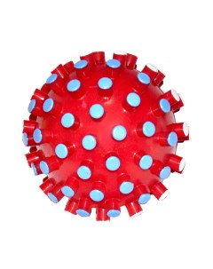 Игрушка для собак Мяч мина большая красный 11 5 см Зооник