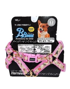 Шлейка Premium Pet Japan Буржуа для собак До 10 кг 35 51 см Розовый Japan premium pet