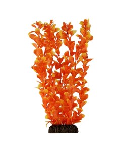 Искусственное растение для аквариума Людвигия оранжевое 29 см Laguna