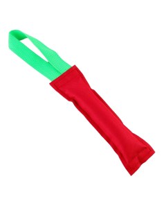Игрушка кусалка с 1 ручкой красная 20 х 5 см Пушистое счастье