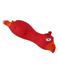 Игрушка для собак Курица красный латекс 17 см Petstandart